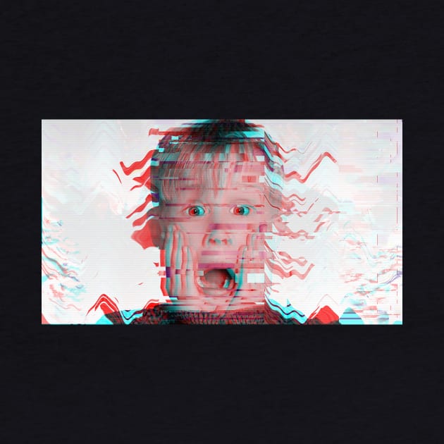 Glitched Home Alone by Asanisimasa